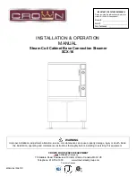 Crown SCX-16 Installation & Operation Manual preview