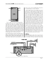 Preview for 11 page of Crown Studio Reference II Owner'S Manual