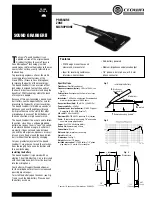 Предварительный просмотр 1 страницы Crown Studio Reference II Specifications