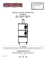 Preview for 1 page of Crown SX-10G3 Installation & Operation Manual