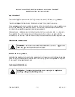 Preview for 10 page of Crown SX-10G3 Installation & Operation Manual