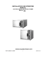 Preview for 1 page of Crown SX-3 Installation And Operation Manual