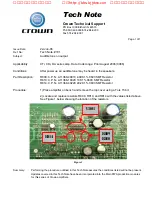 Предварительный просмотр 160 страницы Crown XTi 1000 Service Manual