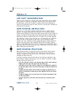 Preview for 31 page of Crownline 180 BR Owner'S/Operator'S Manual