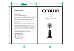 Preview for 1 page of Crownline MF-221 Quick Start Manual