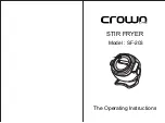 Crownline SF-203 Operating Instructions Manual preview