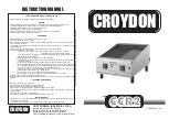 Preview for 1 page of croydon CCR2 Instruction Manual