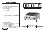 croydon CCR3-G0184-701 Instruction Manual preview