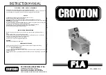 Preview for 1 page of croydon F1A Series Instruction Manual