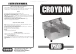 croydon F2B-100001 C3 Instruction Manual preview