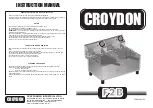 croydon F2B Series Instruction Manual preview