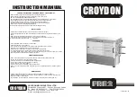 Предварительный просмотр 1 страницы croydon FRE2-25E001 A3 Instruction Manual