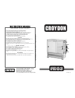 croydon FRG3 Instruction Manual preview