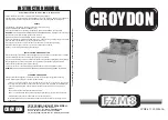 Preview for 1 page of croydon FZM8 Assembly, Installation And Operation