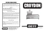 croydon GR1T Instruction Manual preview