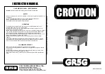 Предварительный просмотр 1 страницы croydon GR5G Instruction Manual