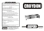 Preview for 1 page of croydon MPED Series Instruction Manual