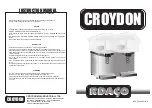 Preview for 1 page of croydon RDACO Instruction Manual