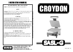 Предварительный просмотр 1 страницы croydon SASL-G Series Instruction Manual