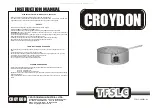 croydon TFSLC-200001-A3 Instruction Manual preview