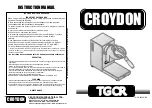 croydon TGCR-26540-700 Instruction Manual preview