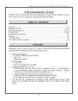 Preview for 13 page of CRP Securities CAL-ROYAL Grade1 Installation And Programming Instructions