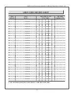 Preview for 27 page of CRP Securities CAL-ROYAL Grade1 Installation And Programming Instructions