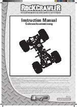 CRP Rock Crawler Instruction Manual preview