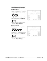 Preview for 73 page of CRS Sam4s SPS-300 Series Operator'S And Programming Manual