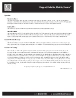 Preview for 2 page of CRU Dataport DataPort 10 Install Manual