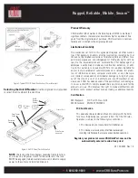 Preview for 2 page of CRU Dataport DE100 Series Manual