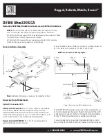 CRU Dataport DE100 Ultra320 SCA Quick Start Manual preview