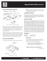 Предварительный просмотр 2 страницы CRU Dataport DE75i-SW160 Install Manual