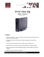 Предварительный просмотр 1 страницы CRU Dataport RTX 100-3Q User Manual