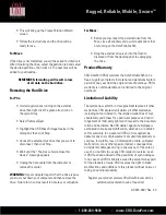 Preview for 2 page of CRU Dataport Rugged, Reliable, Mobile, Secure DataPortable 525 Installation Manual