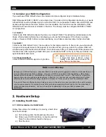 Preview for 4 page of CRU Rax 2-BAY 219-QR User Manual