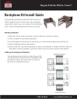 Preview for 1 page of CRU Backplane Kit Install Manual