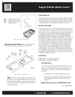 Предварительный просмотр 2 страницы CRU Data Express DE100 Quick Start Manual