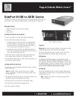 CRU DataPort 25 IDE-to-SATA Quick Start Manual preview