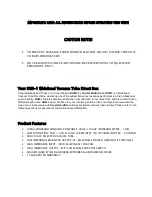 Preview for 2 page of Crucial Audio DUB-1 Operating Instructions Manual