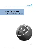 Preview for 1 page of CrucialTrak BACS Quattro Installation & User Manual