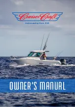 CRUISE CRAFT BOATS YG031Q Owner'S Manual preview