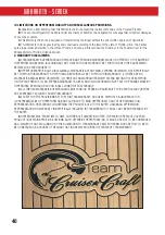 Предварительный просмотр 48 страницы CRUISE CRAFT BOATS YG031Q Owner'S Manual