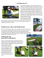 Preview for 5 page of Cruiser Sup Voyager AIR 11’6” Operation Manual