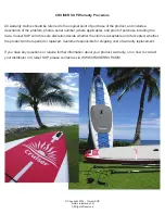 Preview for 8 page of Cruiser Sup Voyager AIR 11’6” Operation Manual