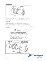 Предварительный просмотр 23 страницы Cruisers Yachts 3075 Express Series Owner'S Manual