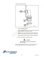 Предварительный просмотр 74 страницы Cruisers Yachts 3075 Express Series Owner'S Manual