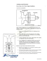 Предварительный просмотр 90 страницы Cruisers Yachts 3075 Express Series Owner'S Manual