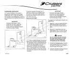 Предварительный просмотр 66 страницы Cruisers Yachts 3470 Series Owner'S Manual