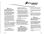 Предварительный просмотр 78 страницы Cruisers Yachts 3470 Series Owner'S Manual